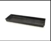True 810230 Pan, Drain Cond Plst-22/23/26 #1601 Small, 6-1/2" X 21"